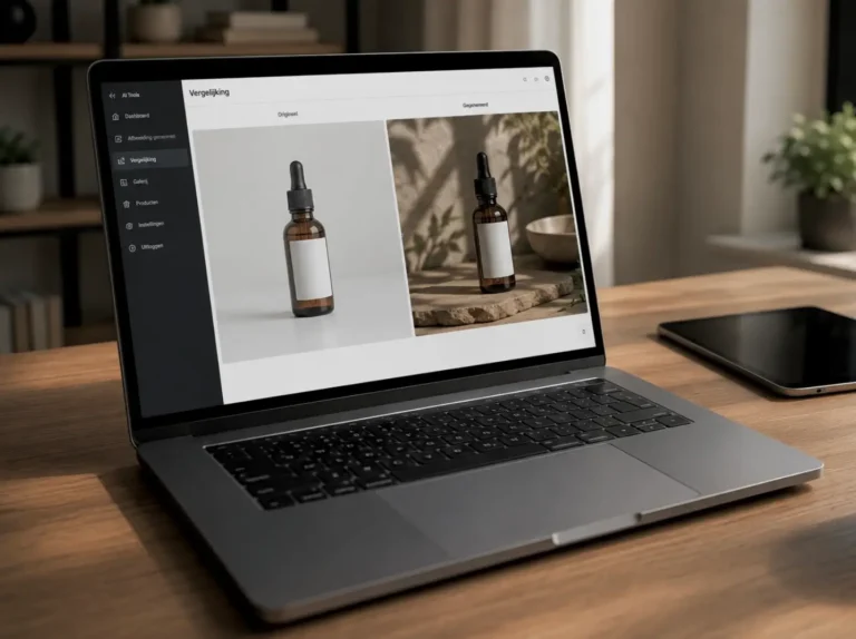 AI-productfoto’s webshop: wat werkt en wat niet