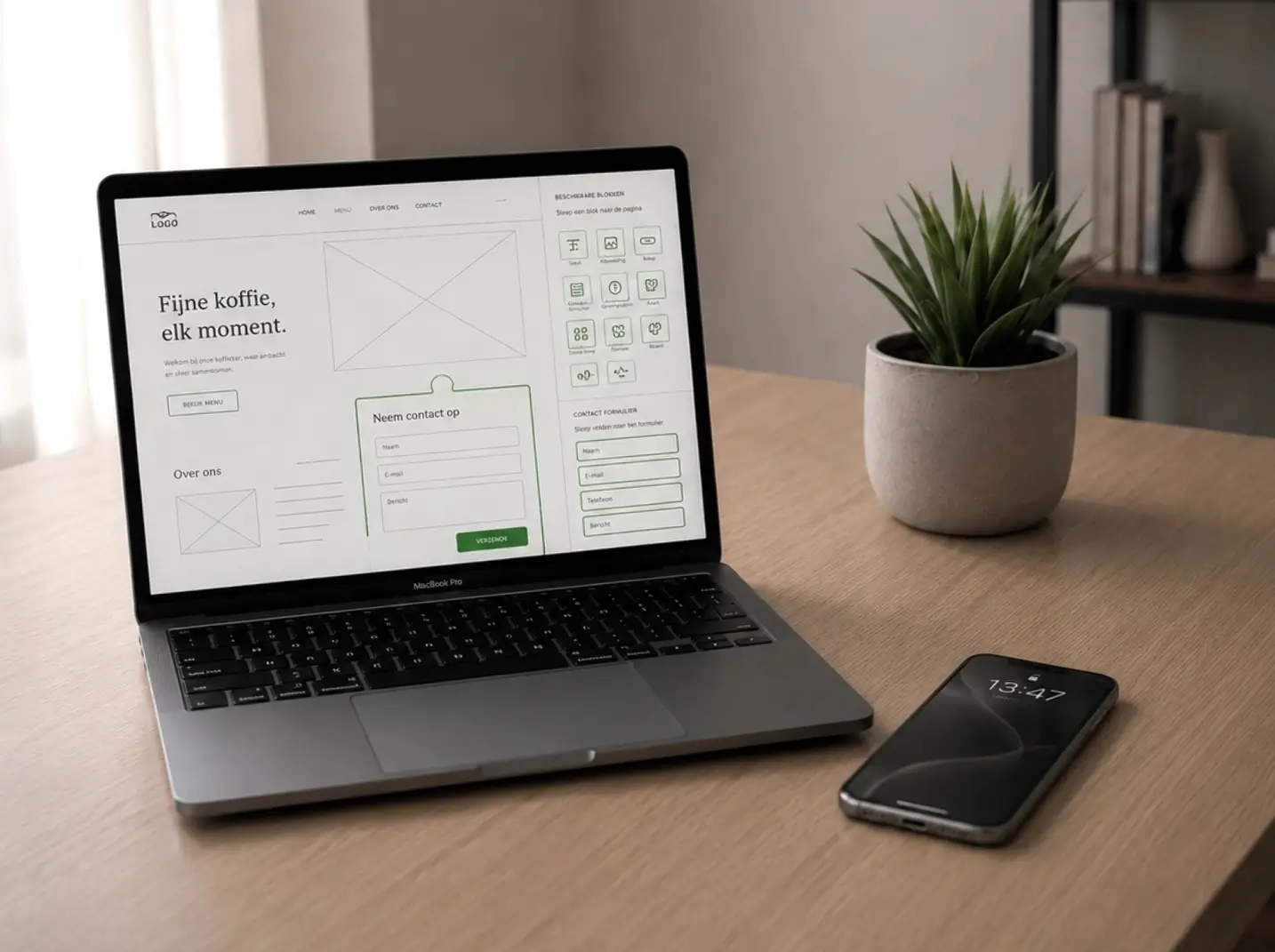 Bestaande website uitbreiden met nieuwe functionaliteit zonder herbouw