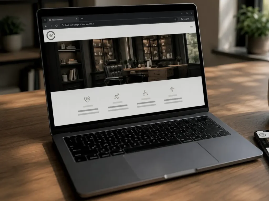 Diagnose van een gehackte WordPress website door controle in incognito-modus op meerdere apparaten