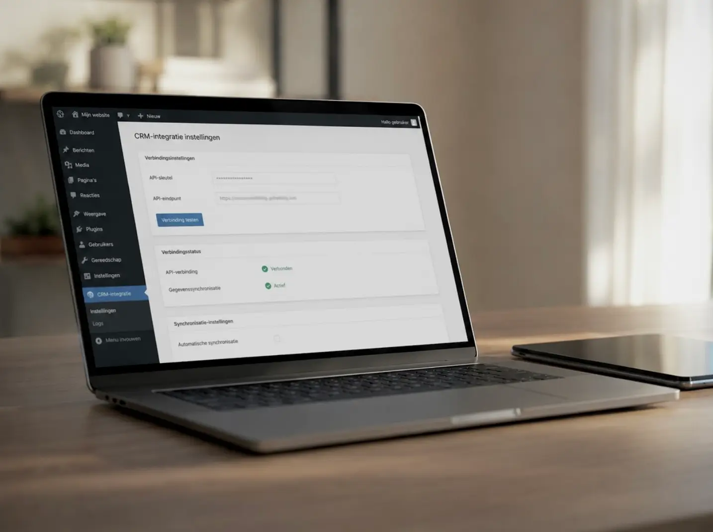 Vast onderhoud van een WordPress website met HubSpot-koppeling voor Bredase B2B-dienstverleners