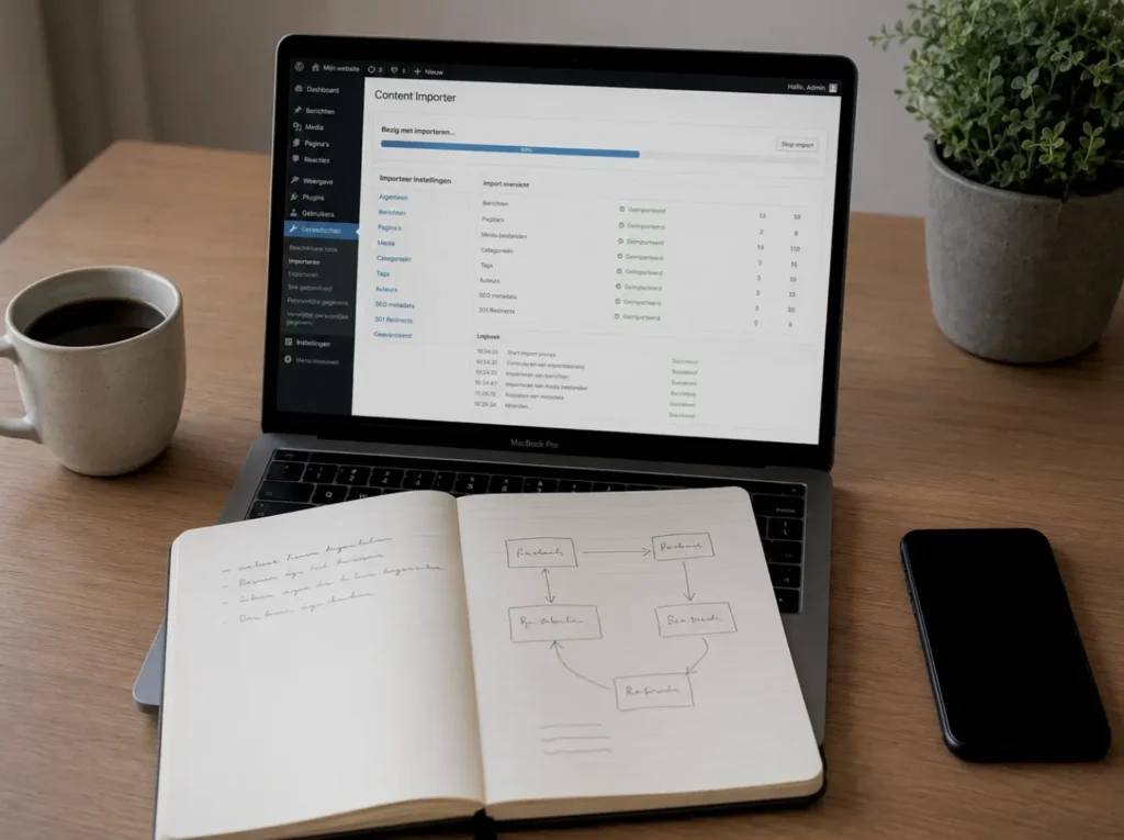 Inhoud importeren van Joomla naar WordPress met de FG Joomla to WordPress plugin
