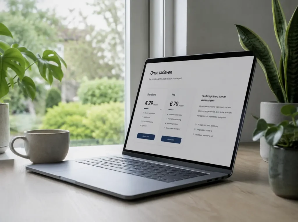 Werkplek voor MVO-korting op websiteonderhoud voor stichtingen en non-profit organisaties