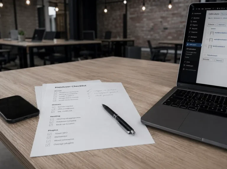 WordPress site overdragen aan een andere webmaster: wat je moet regelen