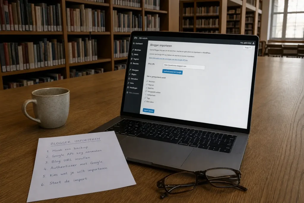 Blogger naar WordPress migreren: 6 stappen met permalinks 100% behouden