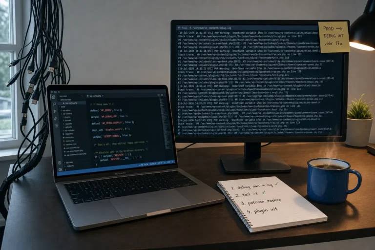 WordPress error log lezen: een praktische gids