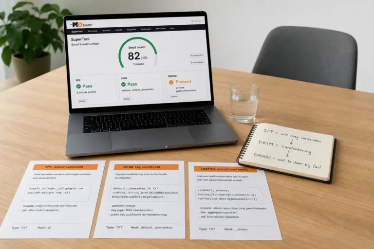 DMARC SPF DKIM instellen voor MKB: een nuchter stappenplan