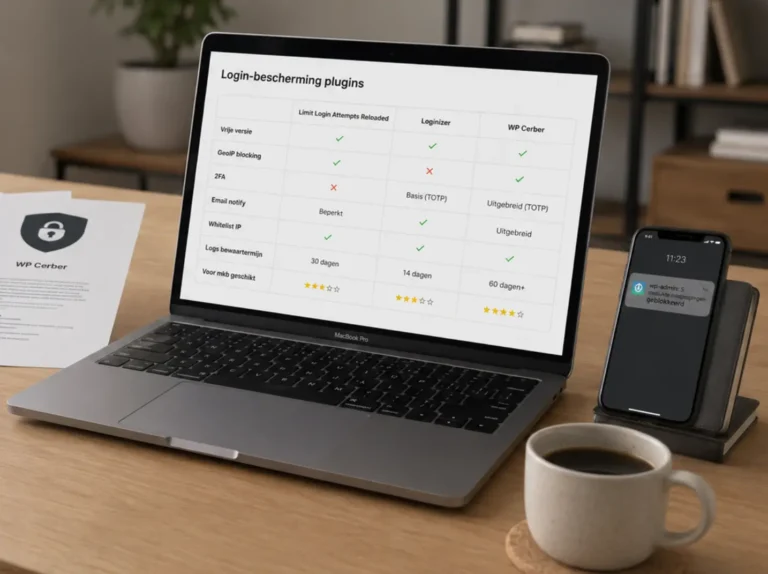 Login pogingen beperken in WordPress: plugin-keuze zonder marketingpraat