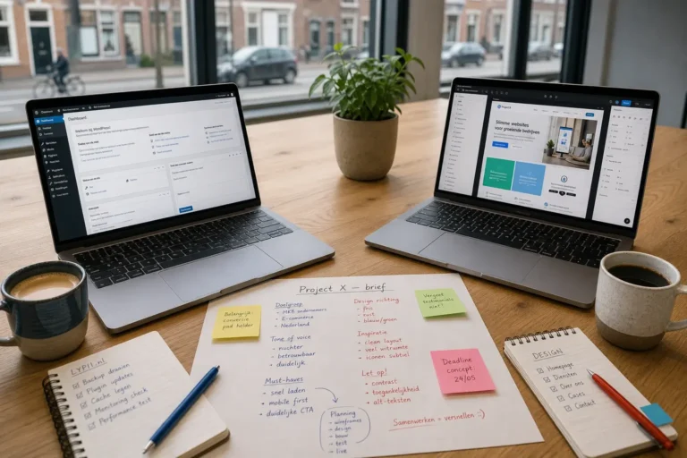Samenwerken met andere freelancers, en wanneer ik doorverwijs