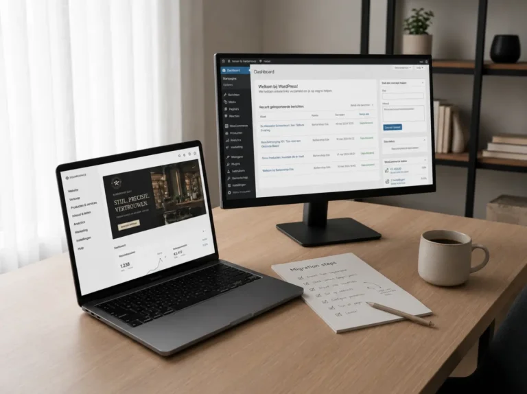 Squarespace naar WordPress migreren: de schone route uit een gesloten systeem