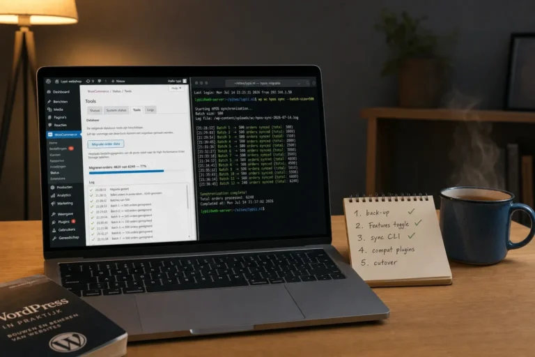 WooCommerce HPOS migratie: orders uit het posts-systeem halen