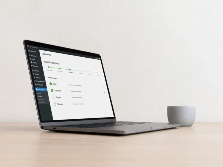 WordPress backup terugzetten zonder dataverlies: praktische gids