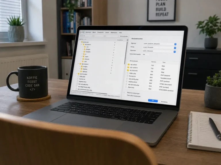 File permissions in WordPress: juiste rechten voor wp-config en wp-content