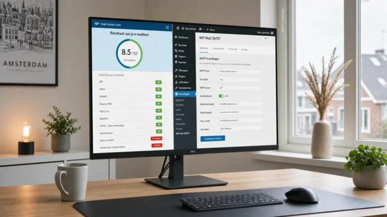 WordPress contactformulier stuurt geen mail: fix in 60 min