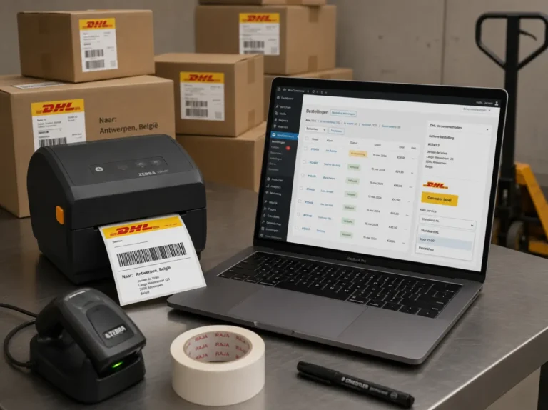 DHL koppelen WooCommerce: van zakelijk account tot eerste verzendlabel